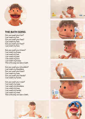 The Bath Song绘本故事第2页