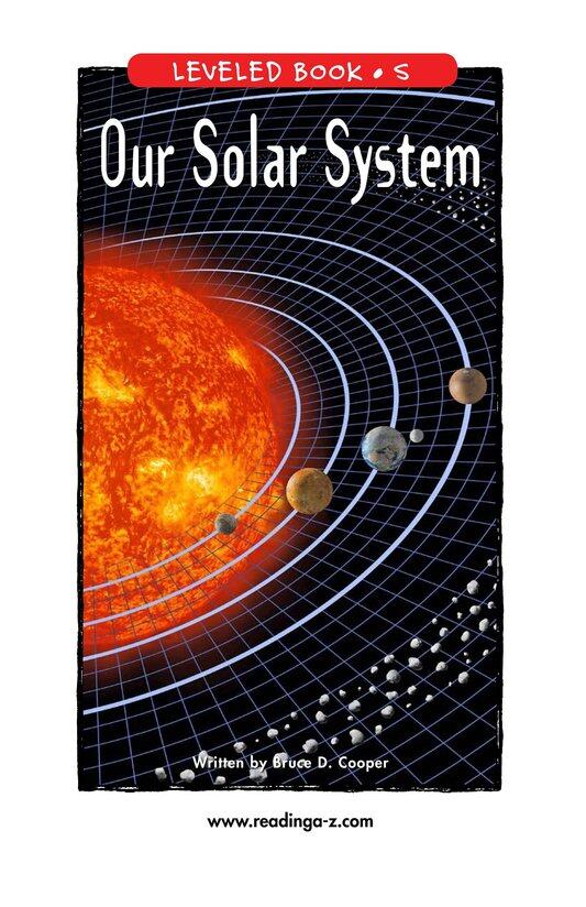 Our Solar System绘本故事第2页