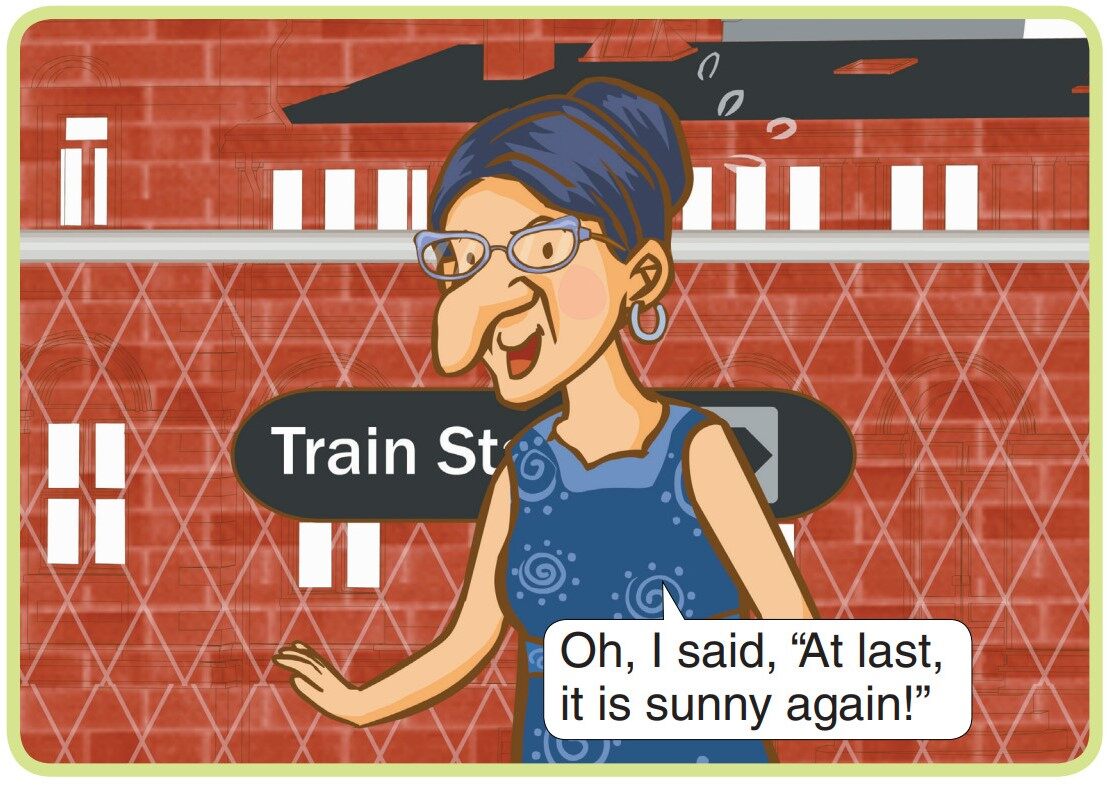 Meeting at the Train Station绘本故事第5页