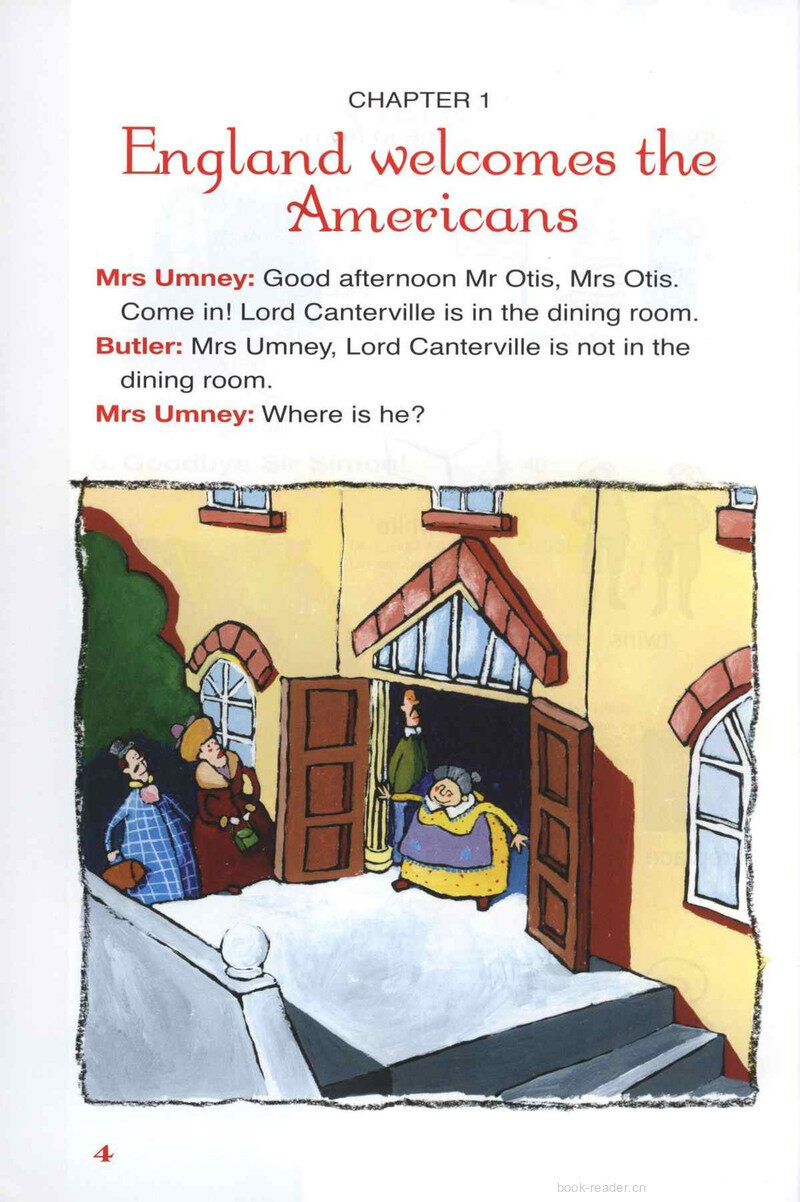 The Canterville Ghost绘本故事第4页