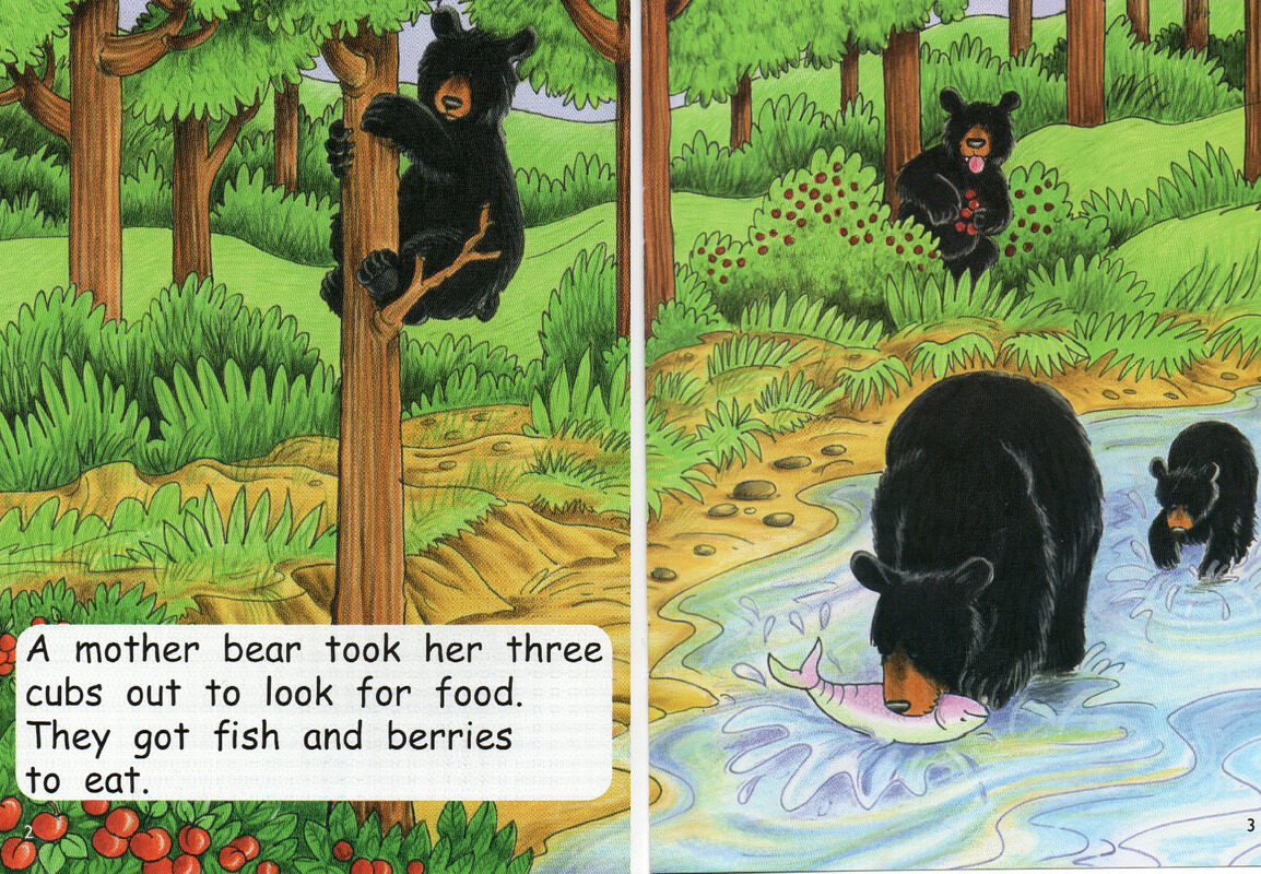 Bear Gets Stuck绘本故事第3页