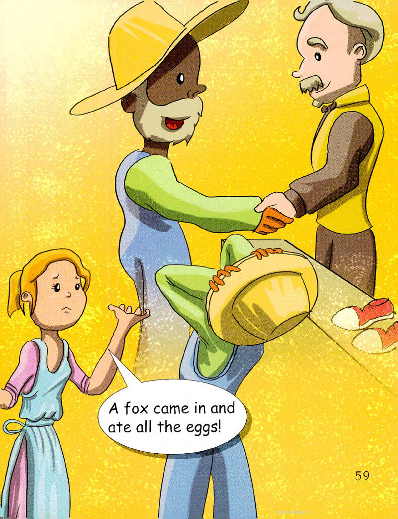 A Man and the Chickents-2绘本故事第3页