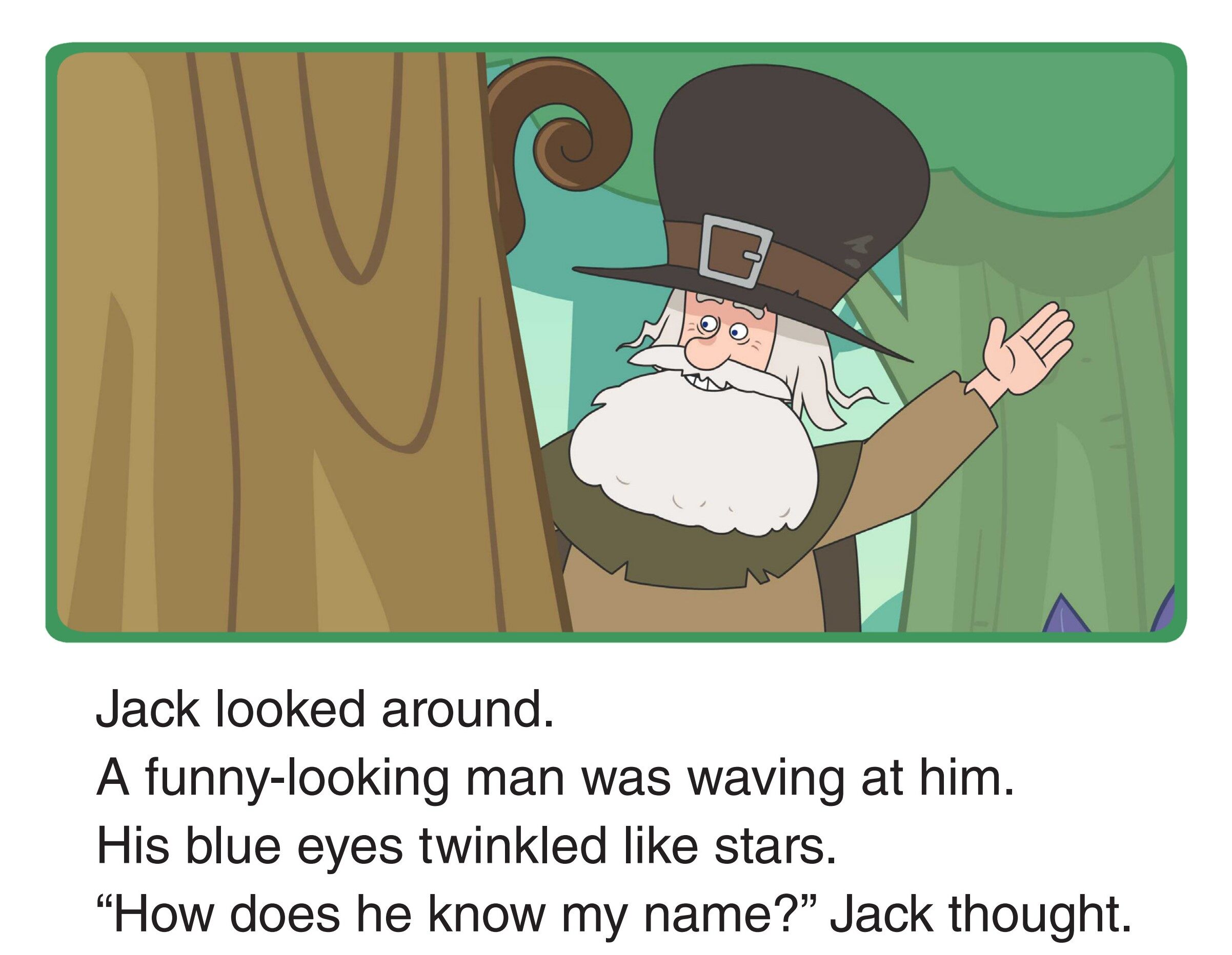 The Funny-Looking Man绘本故事第4页