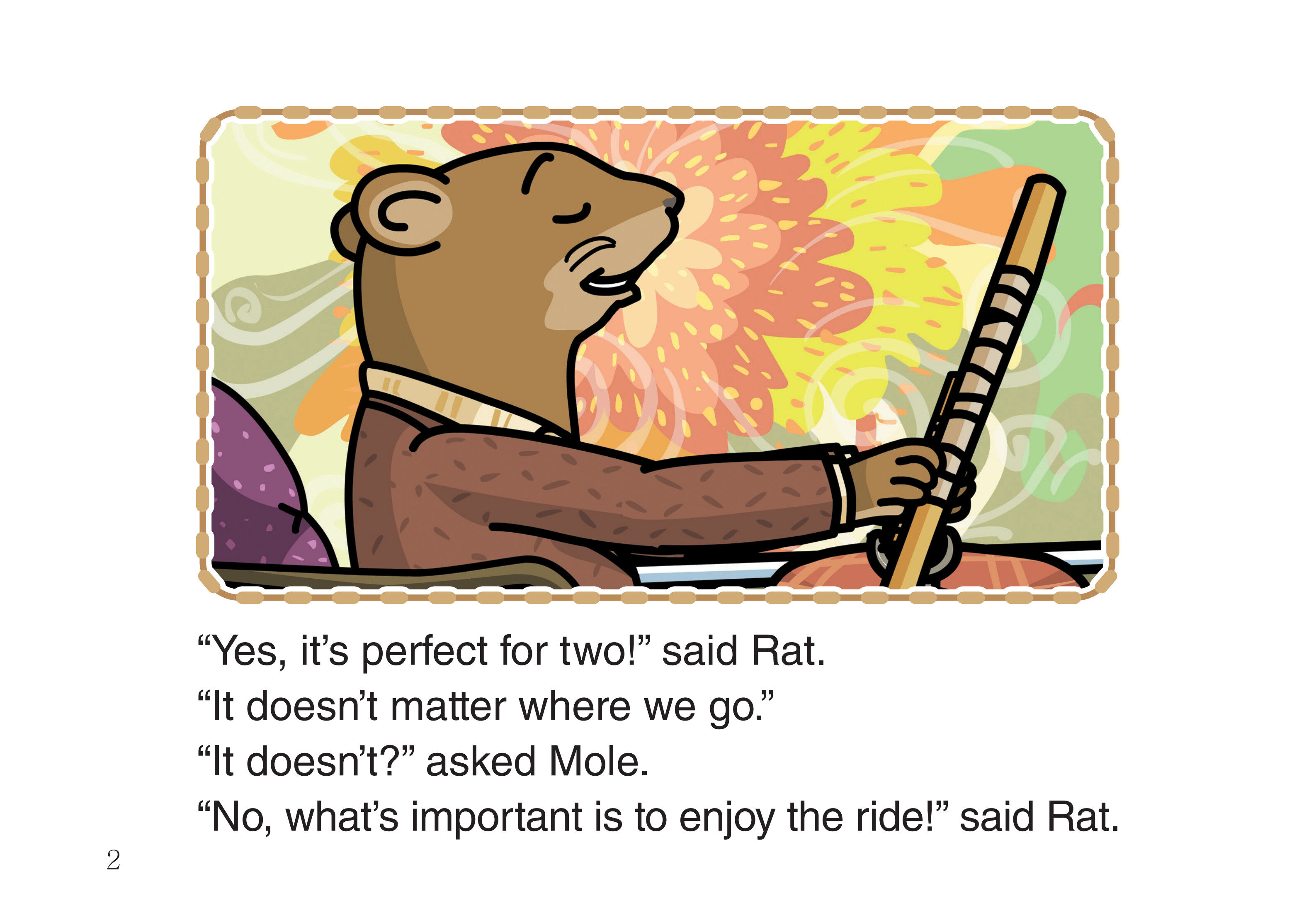 On the River绘本故事第4页