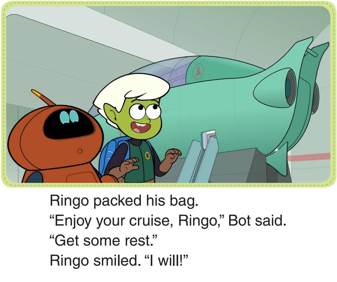 The Cruise Spaceship绘本故事第3页