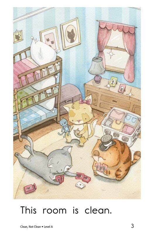 Clean,Not Clean绘本故事第3页