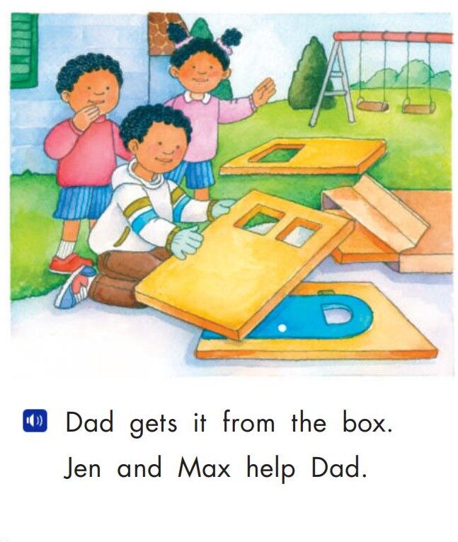 Jen and Max Build a House绘本故事第5页