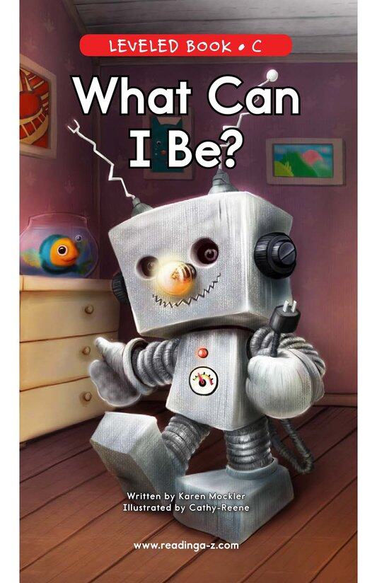 What Can I Be绘本故事第2页