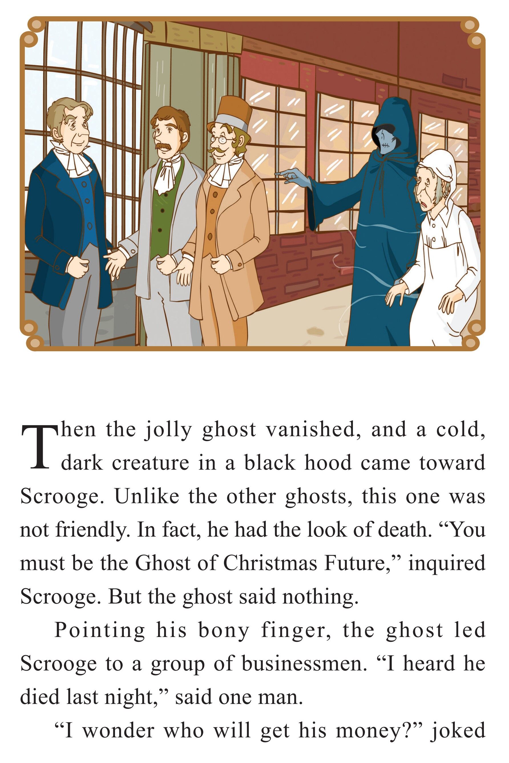 A Christmas Carol 3绘本故事第3页