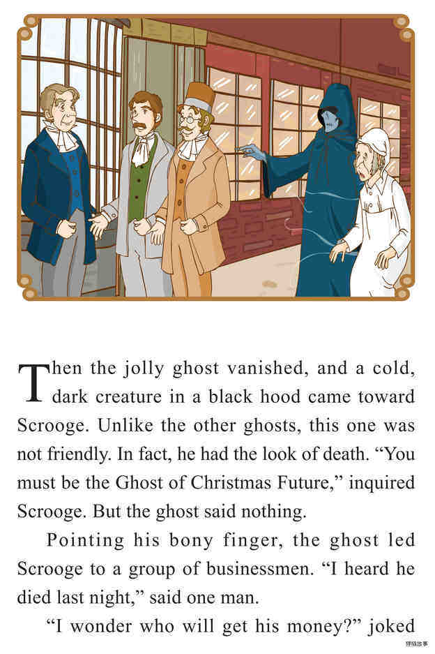A Christmas Carol 3绘本故事第3页