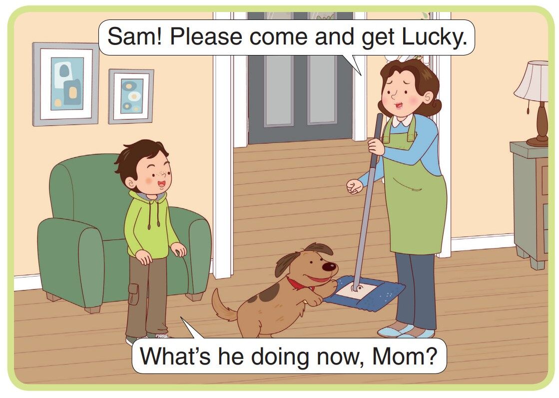 A Lucky Helper绘本故事第5页