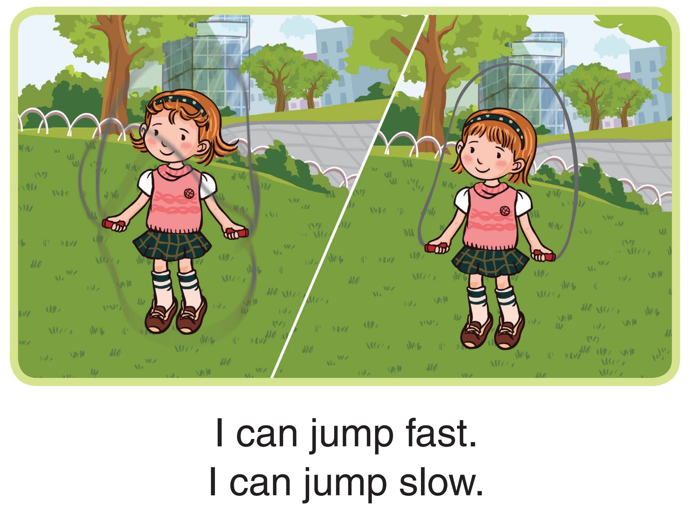 Let’s Jump Rope绘本故事第3页