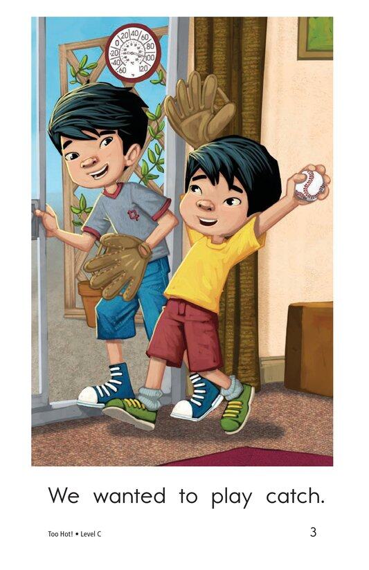 Too Hot!绘本故事第3页
