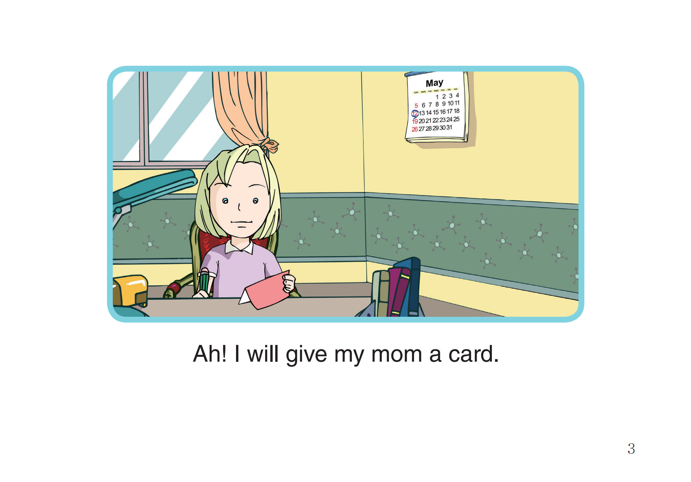 On Mother's Day绘本故事第5页