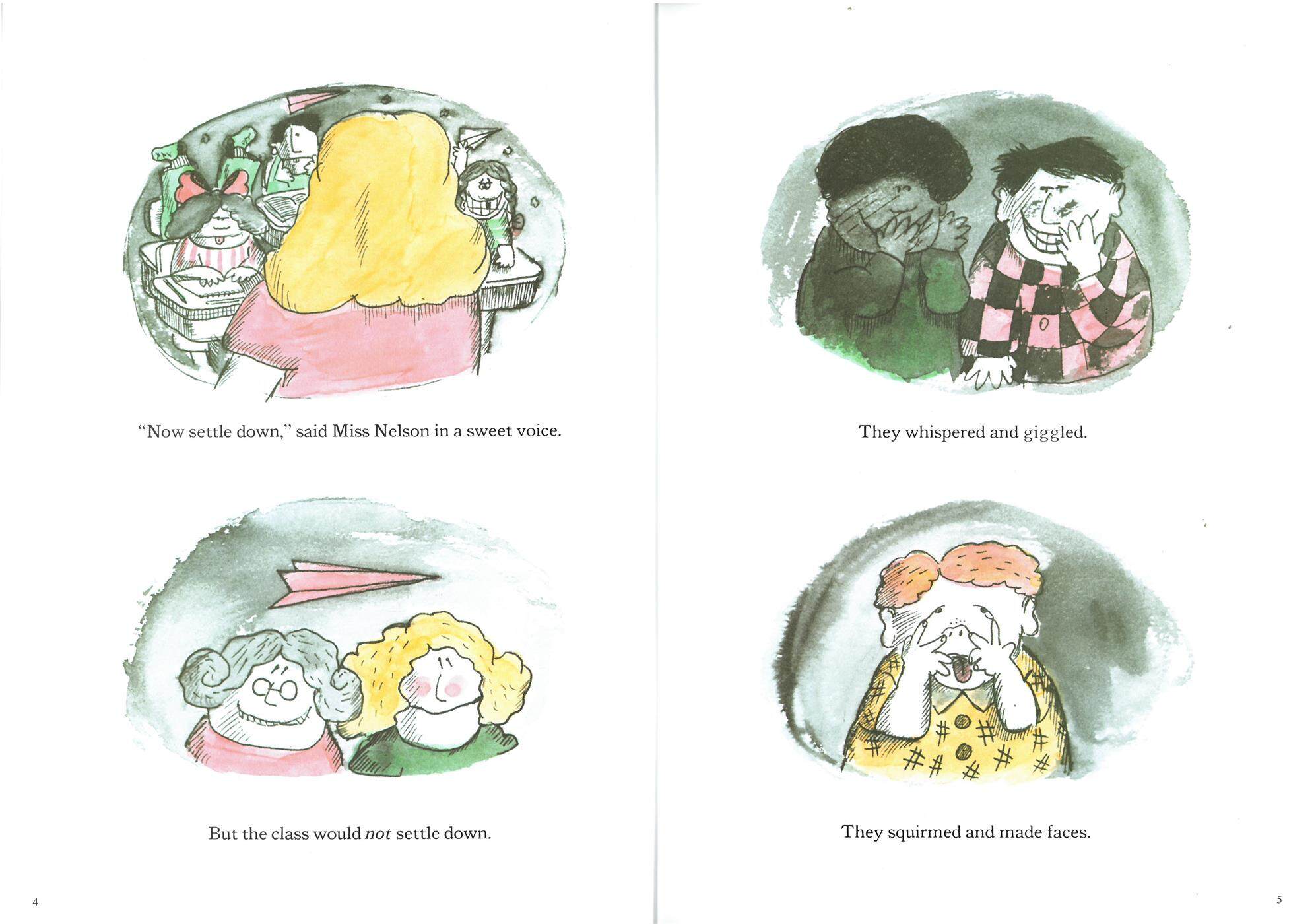 Miss Nelson is Missing绘本故事第4页