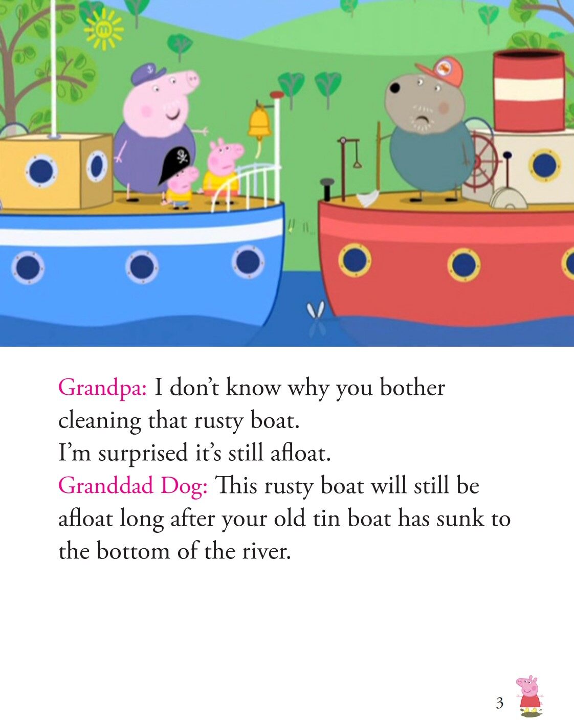 Polly's Boat Trip绘本故事第5页