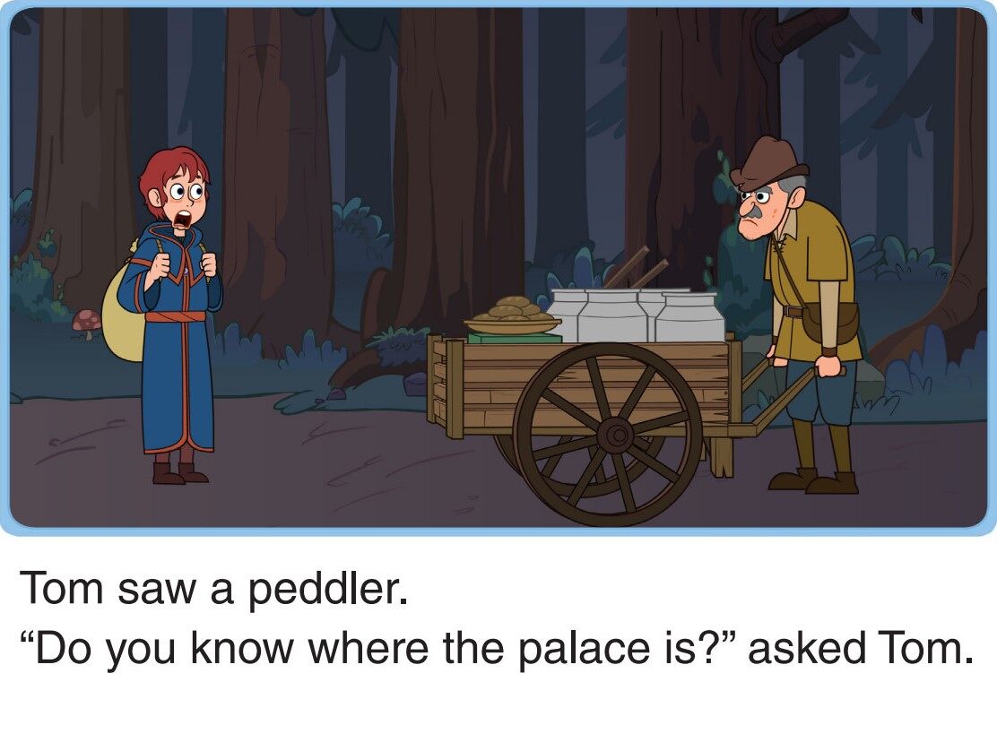 Into the Dark Forest绘本故事第4页