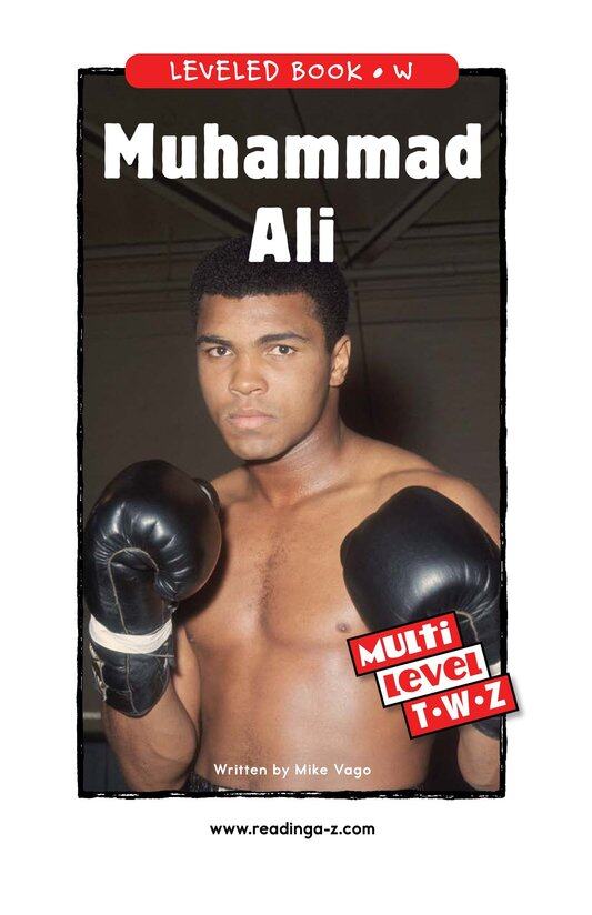 Muhammad Ali绘本故事第2页