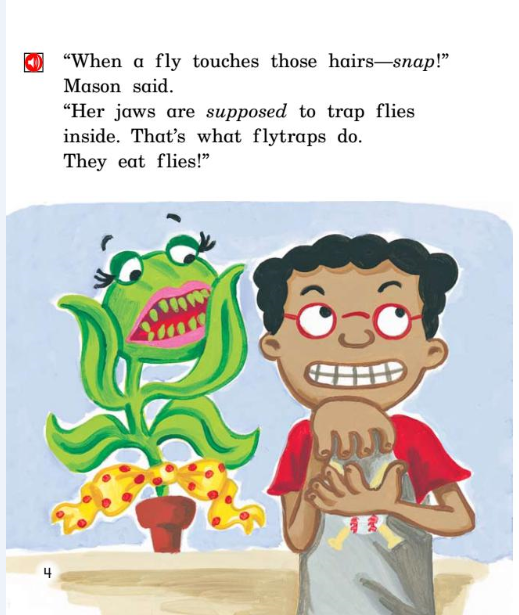 Venus The Flytrap Who Wouldn't Eat Flies绘本故事第5页