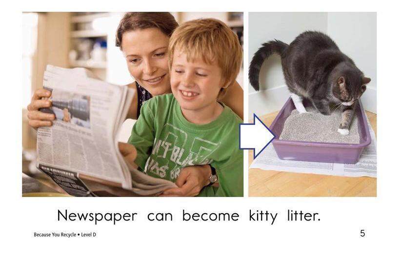Because You Recycle绘本故事第5页