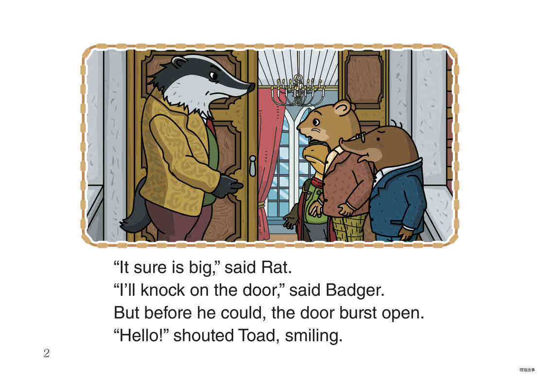 Badger Gets Mad绘本故事第4页