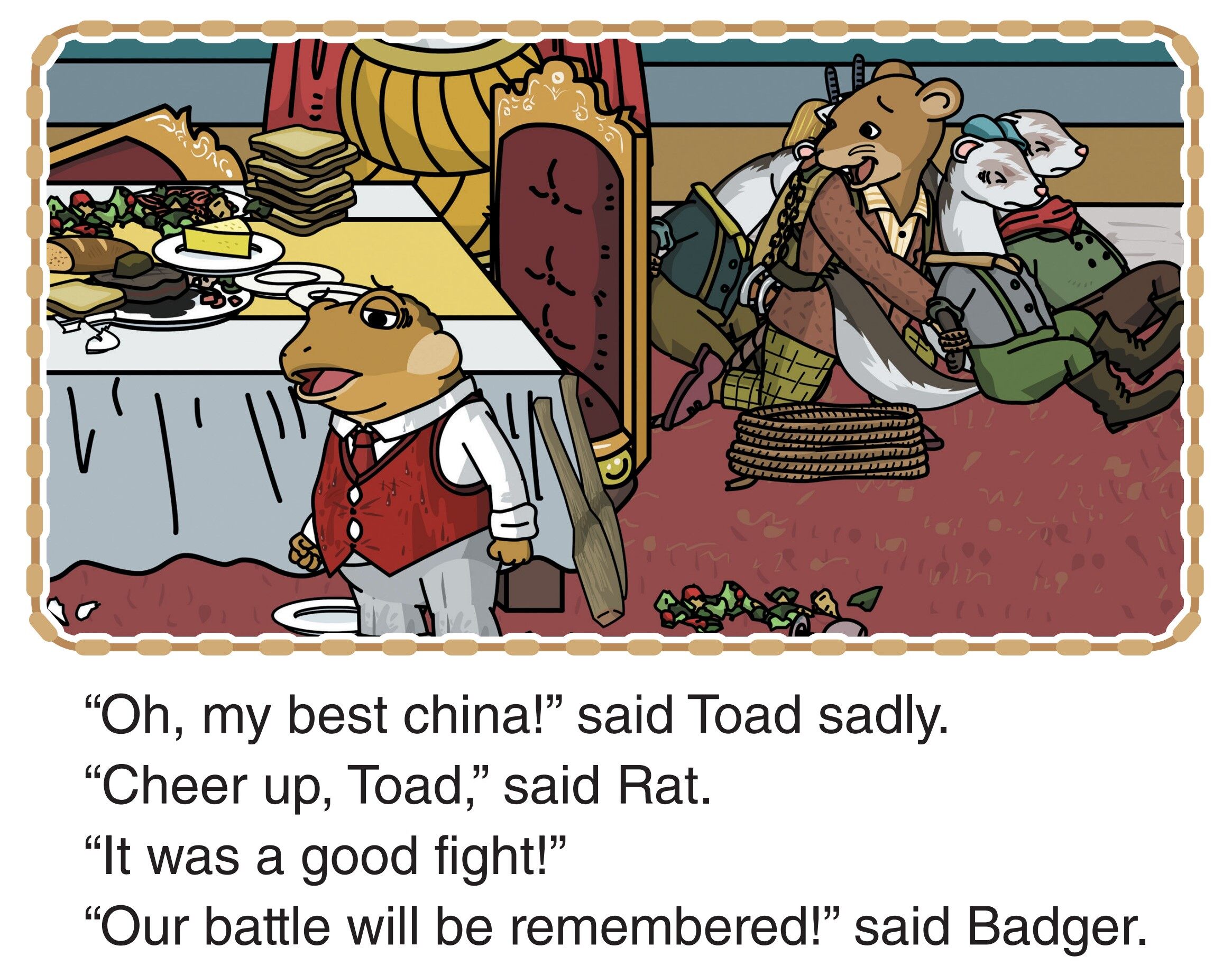 After the Fight绘本故事第5页