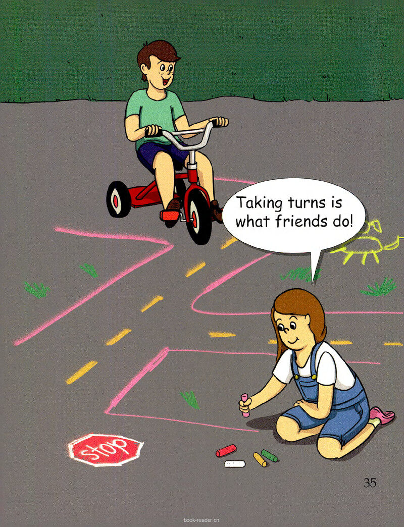 Taking Turns绘本故事第3页