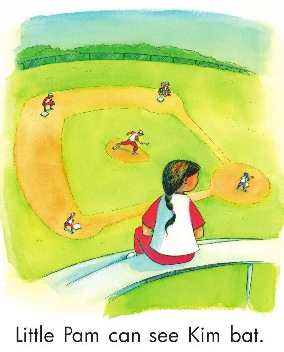 Pam at Bat绘本故事第3页
