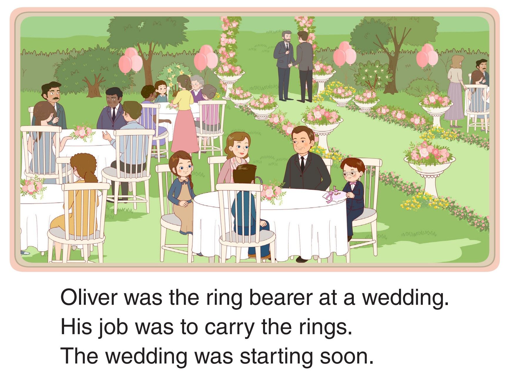The Wedding绘本故事第2页