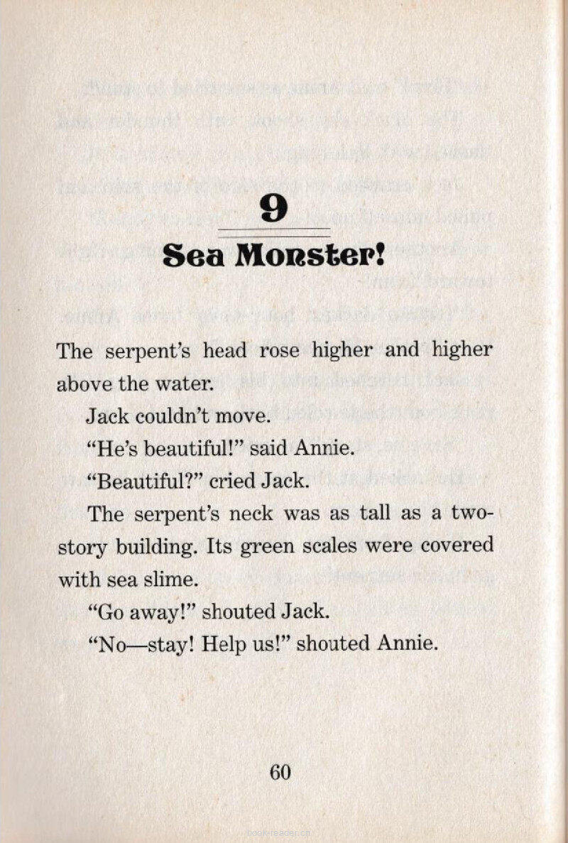 09 Sea Monster!绘本故事第2页