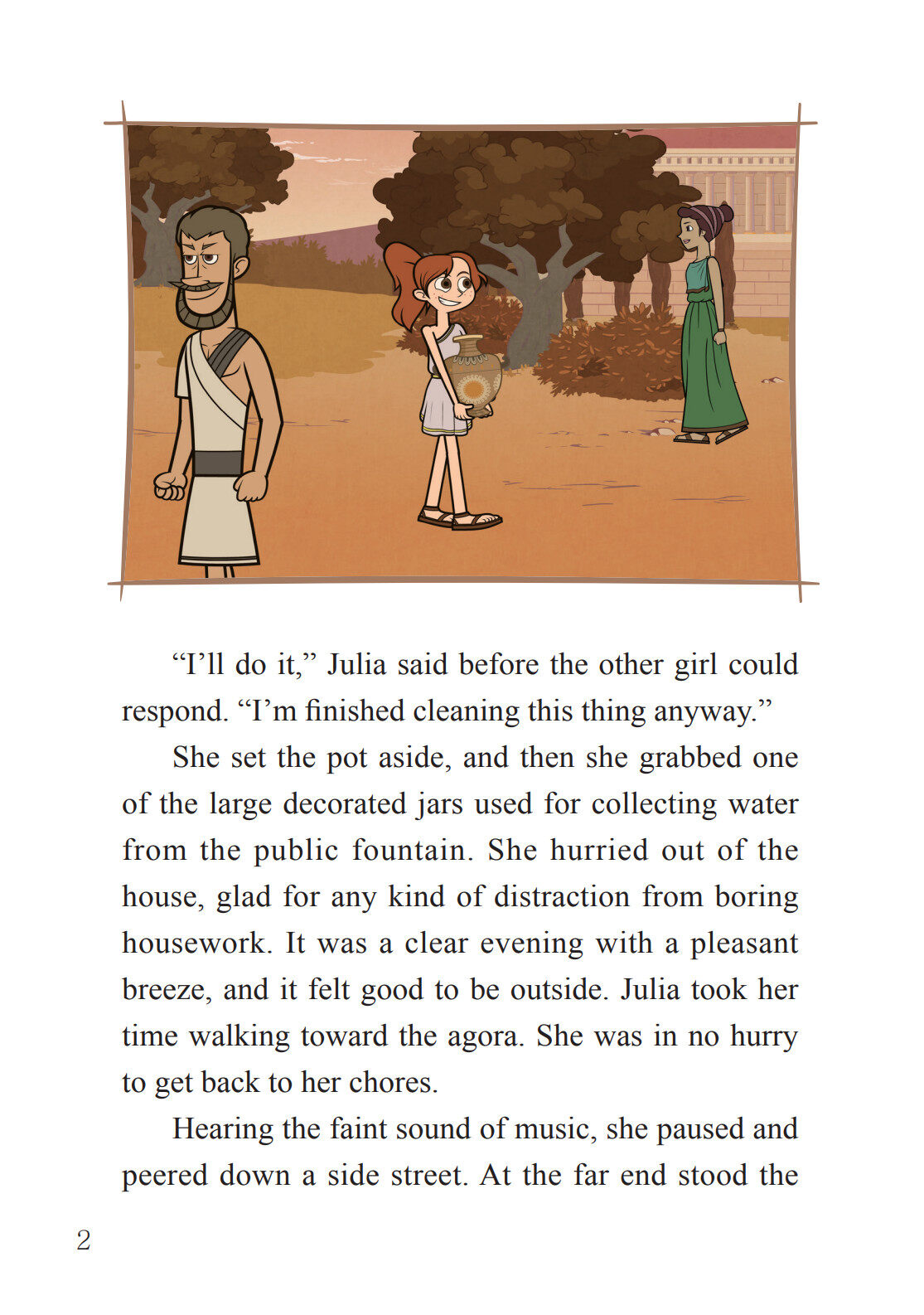 36_Julia's Errand绘本故事第3页