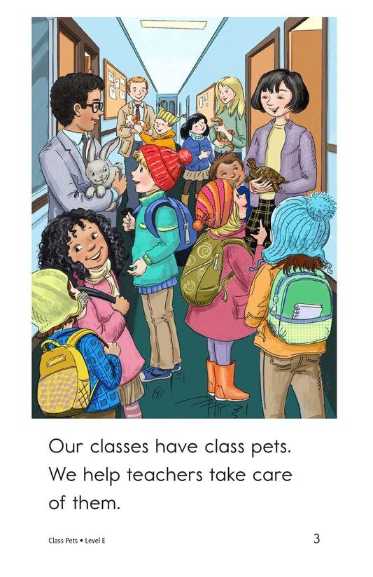 Class Pets绘本故事第3页