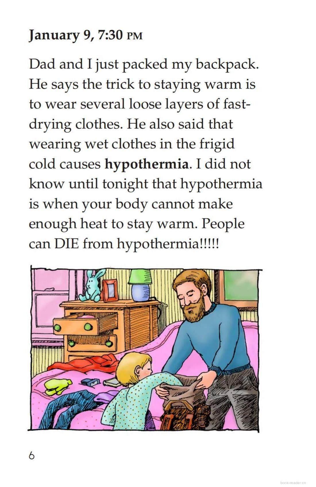 Snow Camping绘本故事第5页