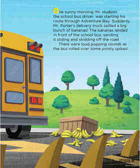 Save the School Bus!绘本故事第4页