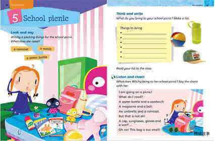 2A Unit 5 School picnic绘本故事第2页