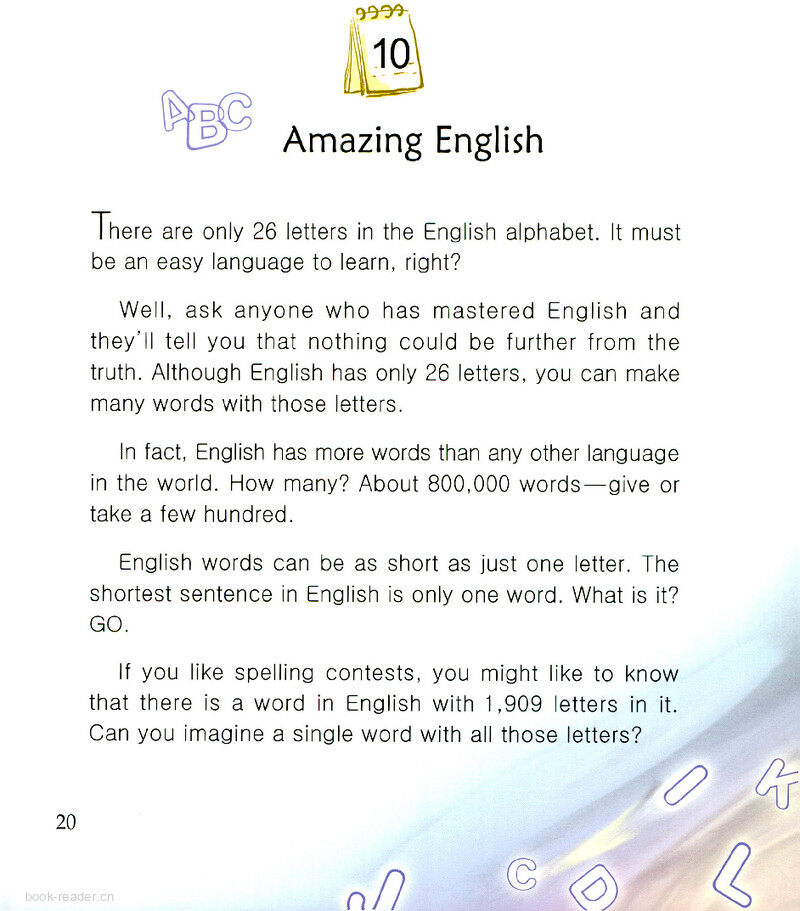 Amazing English绘本故事第2页
