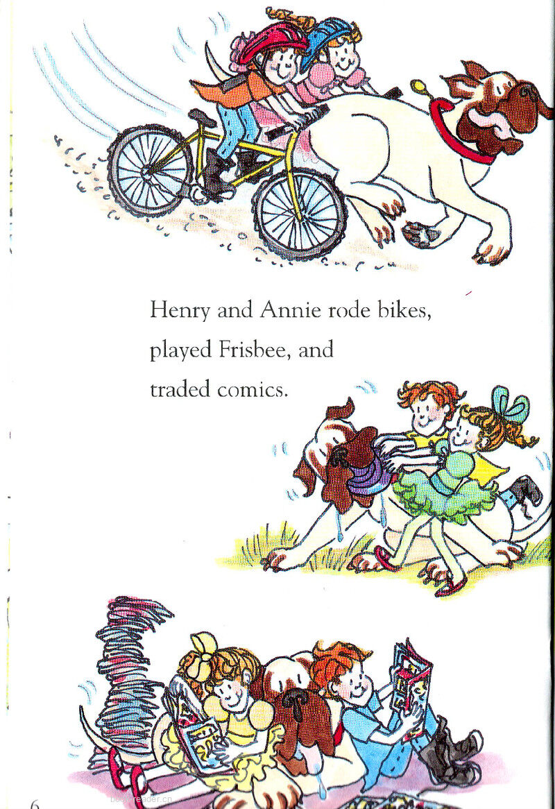 Henry and Mudge and Annie's Perfect Pet绘本故事第4页