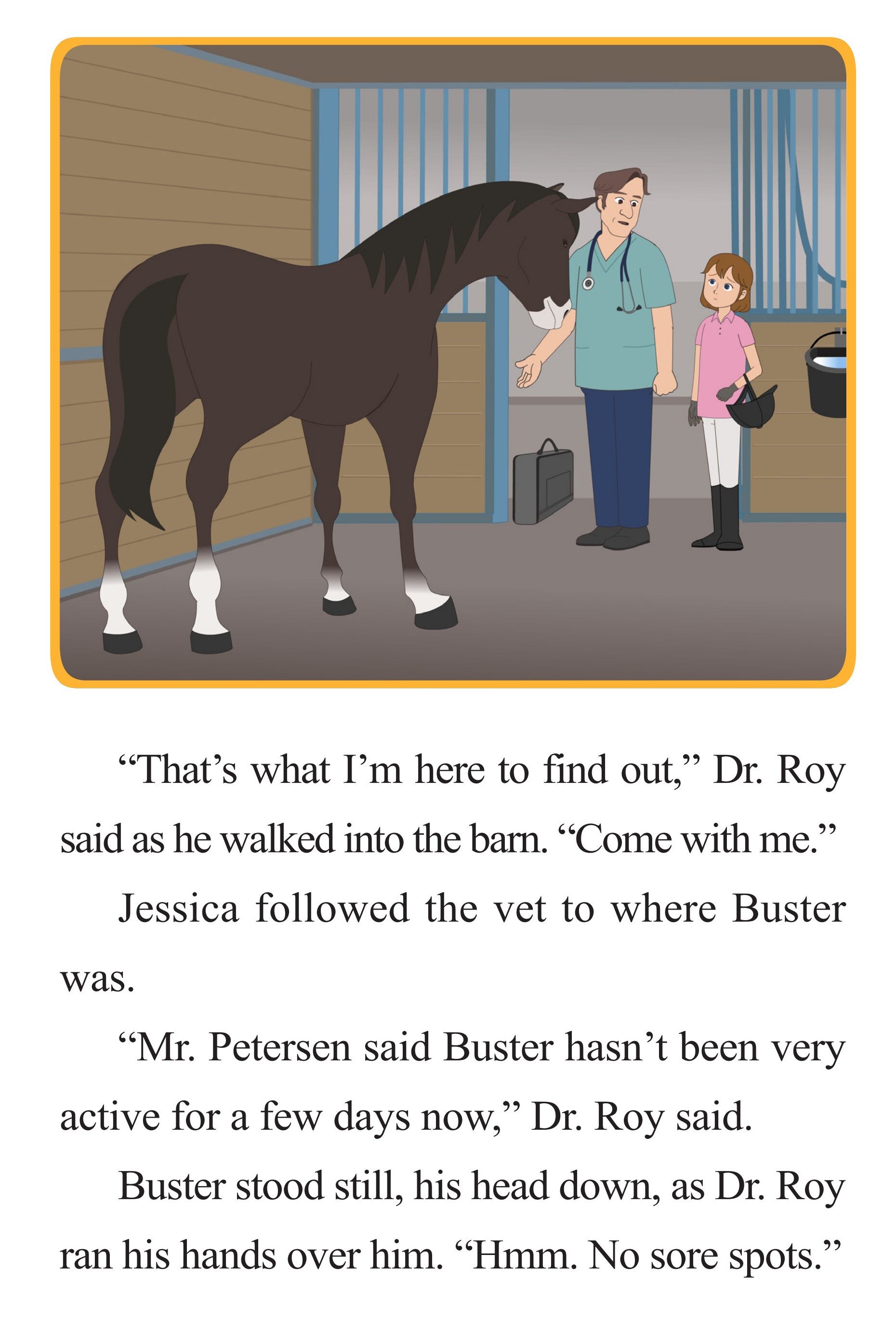 The Horse Vet绘本故事第4页