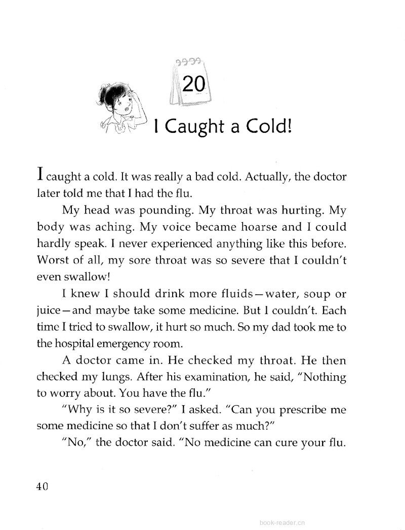 I Caught a Cold!绘本故事第2页
