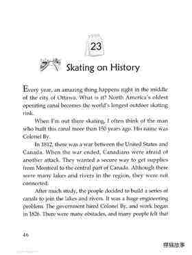 Skating on History绘本故事第2页