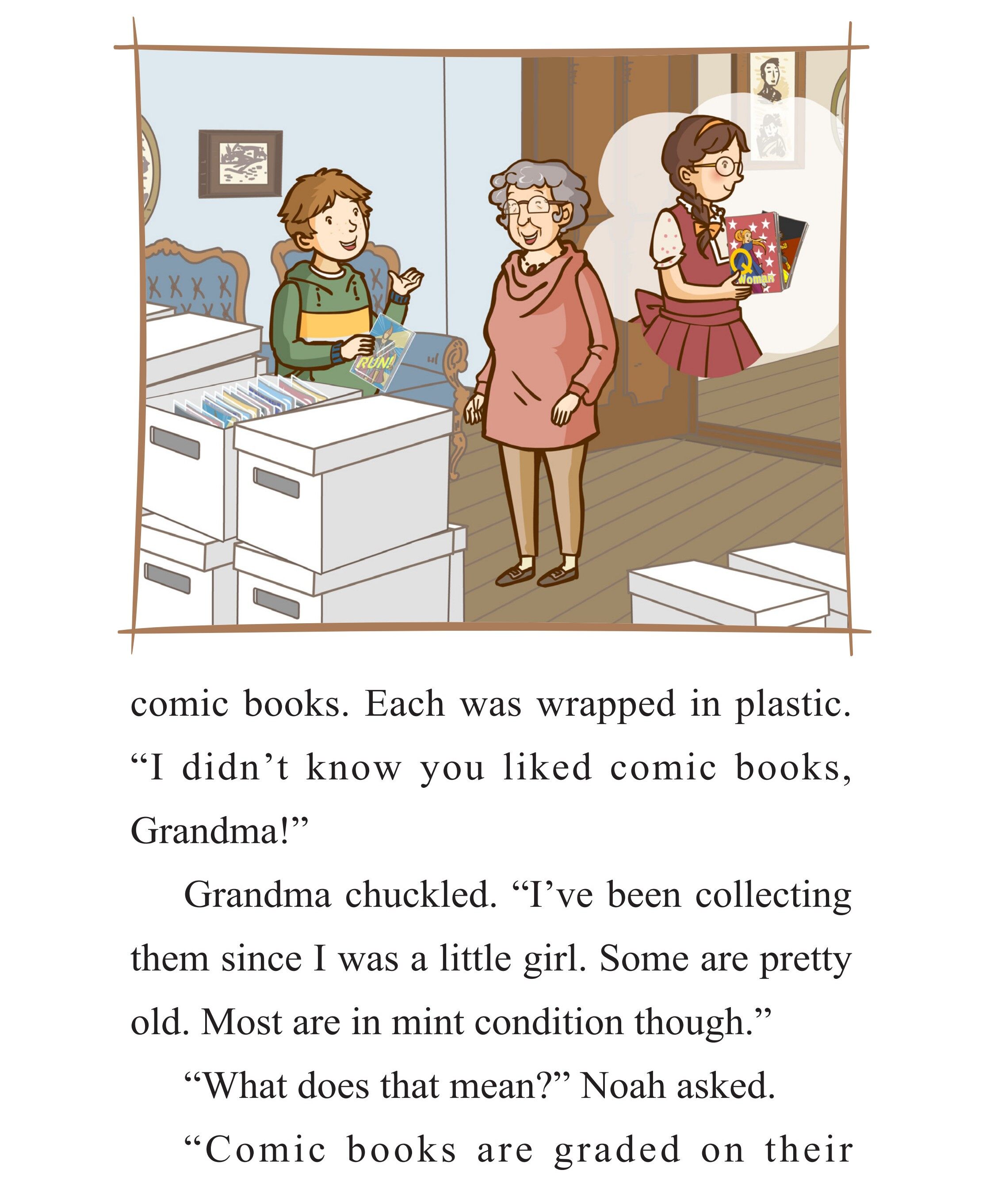 Grandma’s Super Secret绘本故事第5页