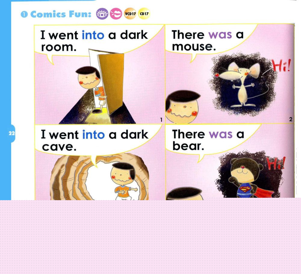 8 Went Into绘本故事第2页