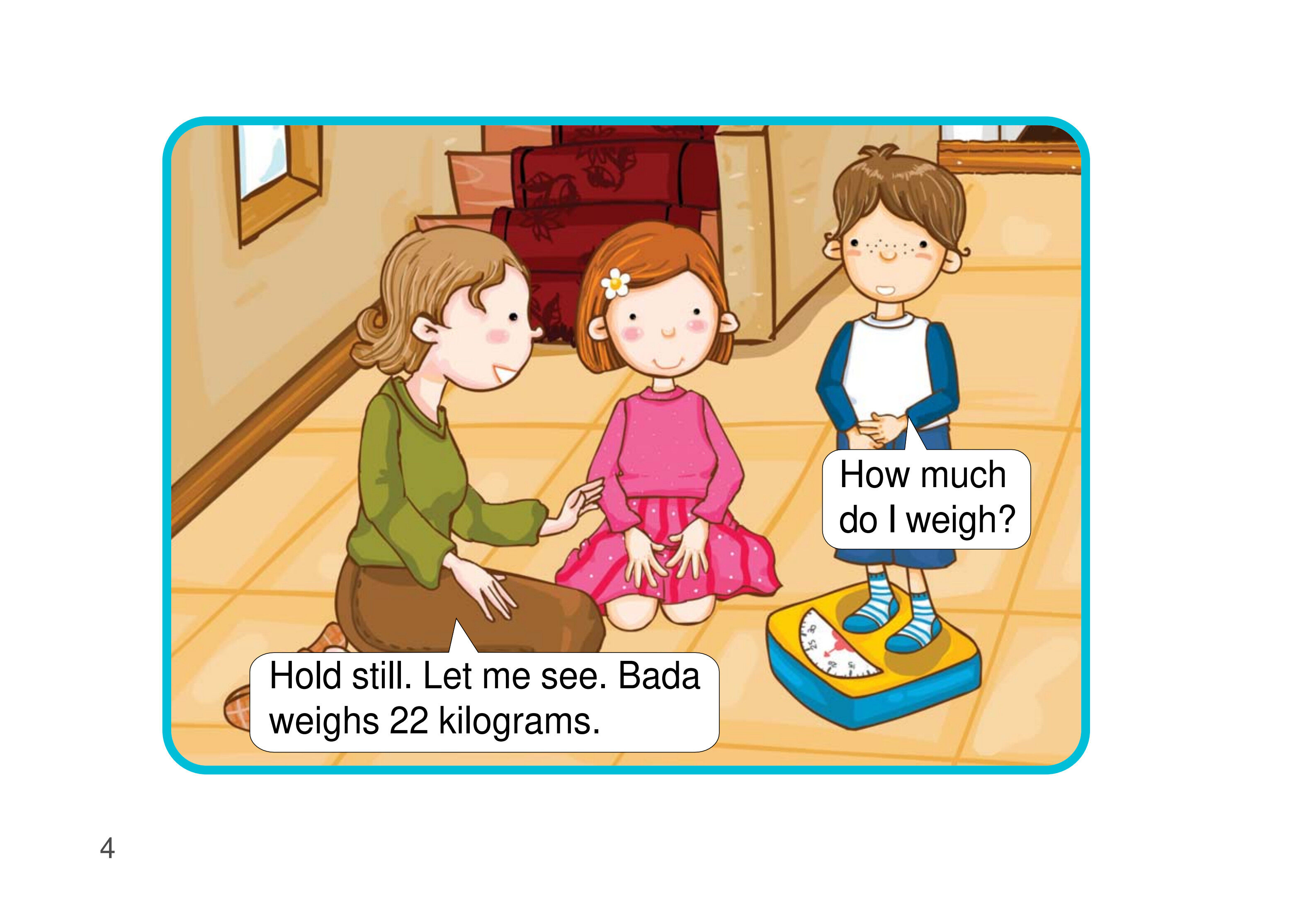 How Much Do You Weigh?绘本故事第5页