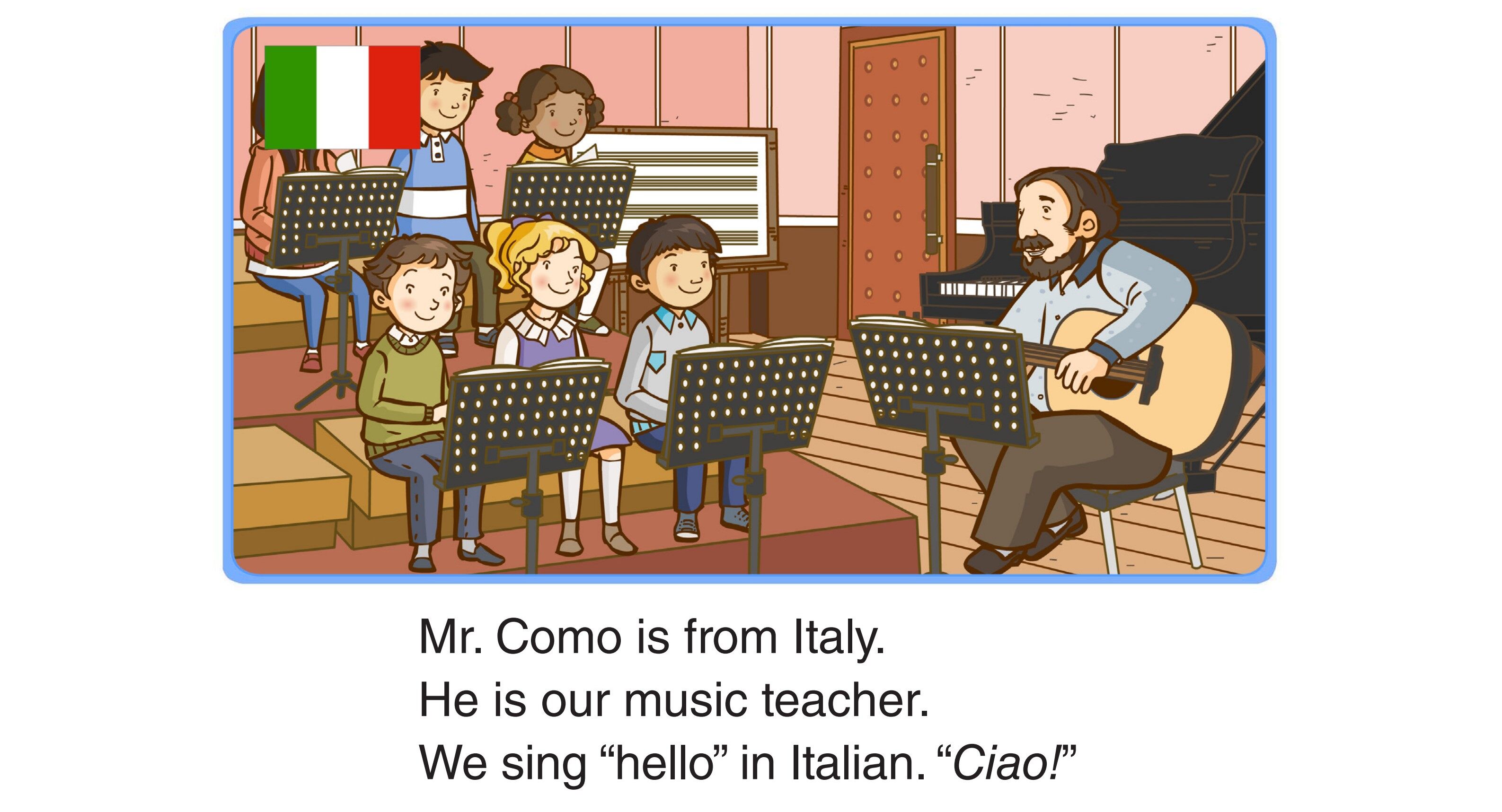 We Speak Many Languages绘本故事第5页