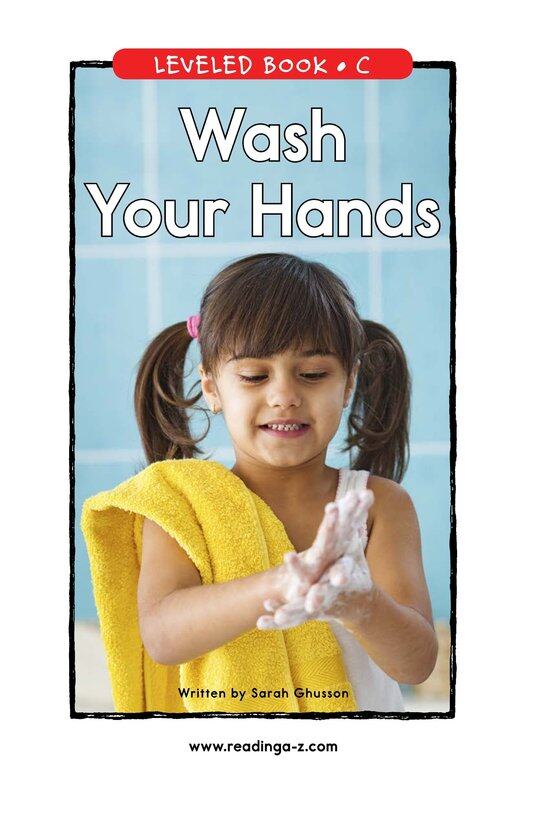 Wash Your Hands绘本故事第2页