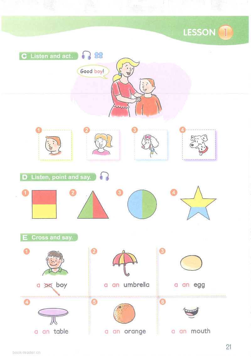 4 Thank you, Mum!绘本故事第3页