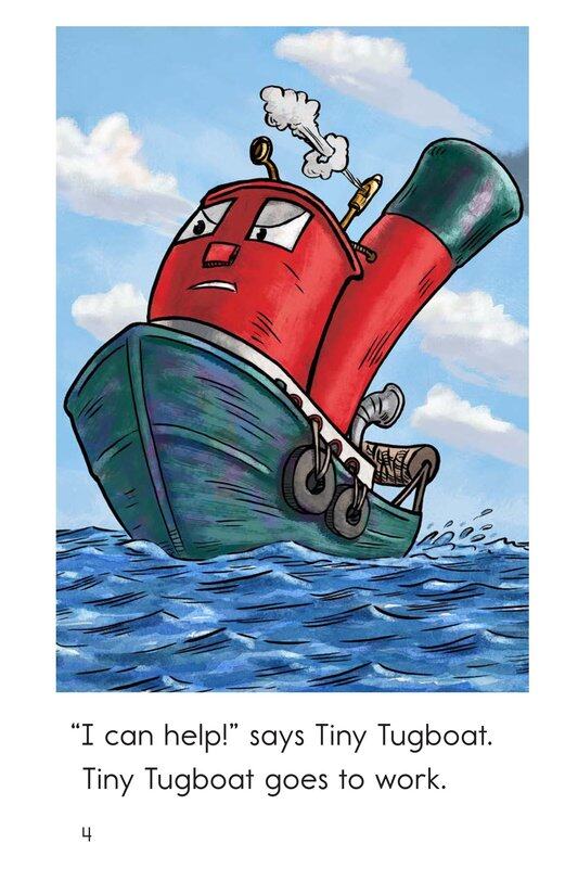 Tiny Tugboat绘本故事第4页