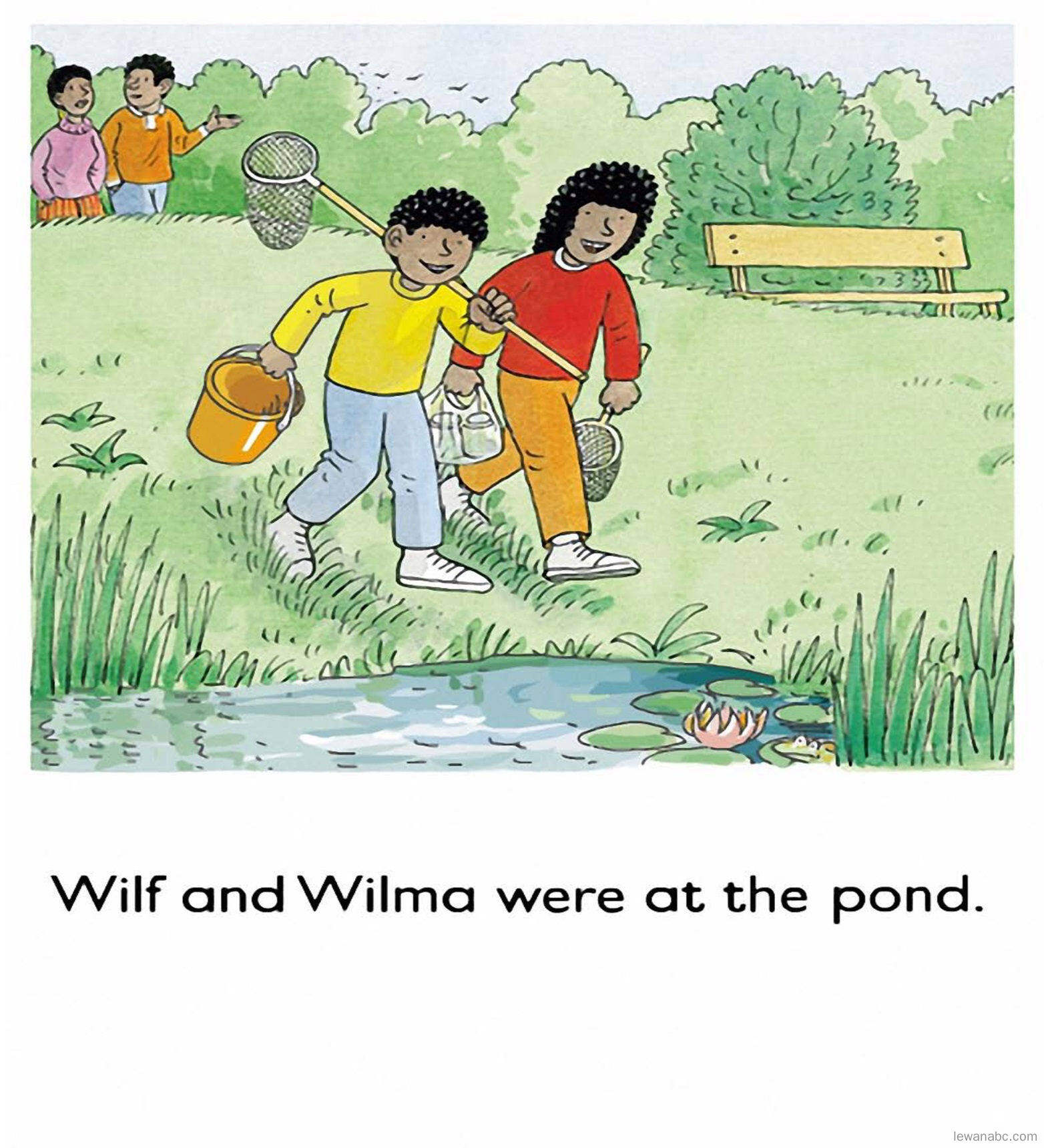 Pond Dipping绘本故事第3页