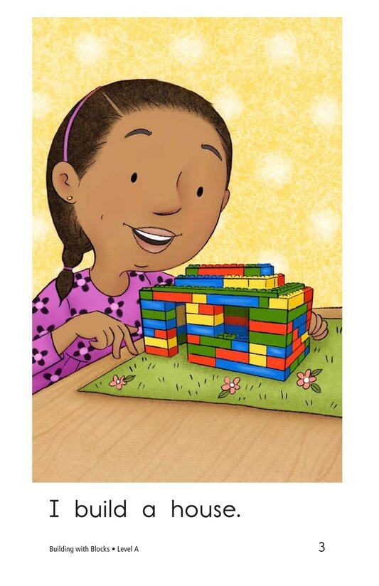 Building with Blocks绘本故事第3页