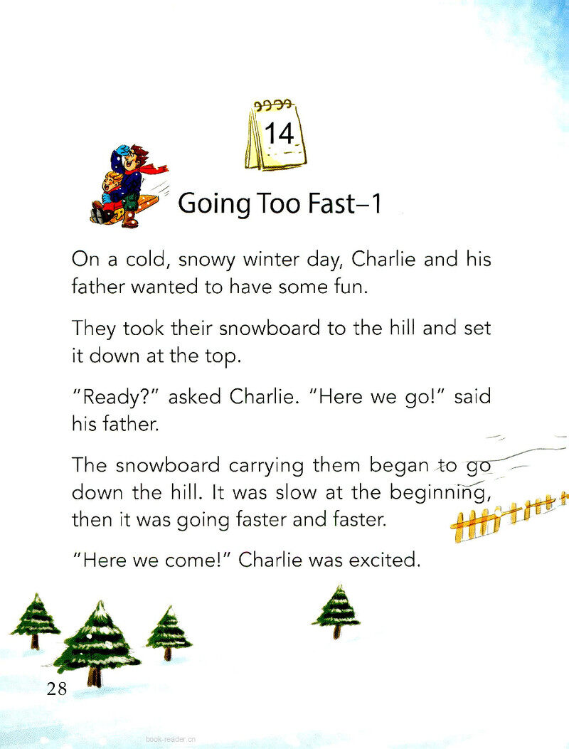 Going too Fast-1绘本故事第2页